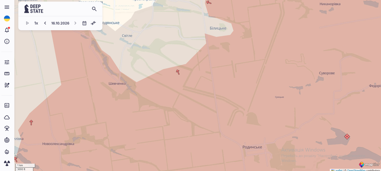 Map of Svitle
