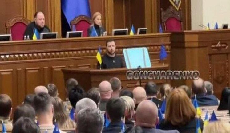 Zelensky spoke in Verkhovna Rada: "Future will be Ukrainian!". VIDEO