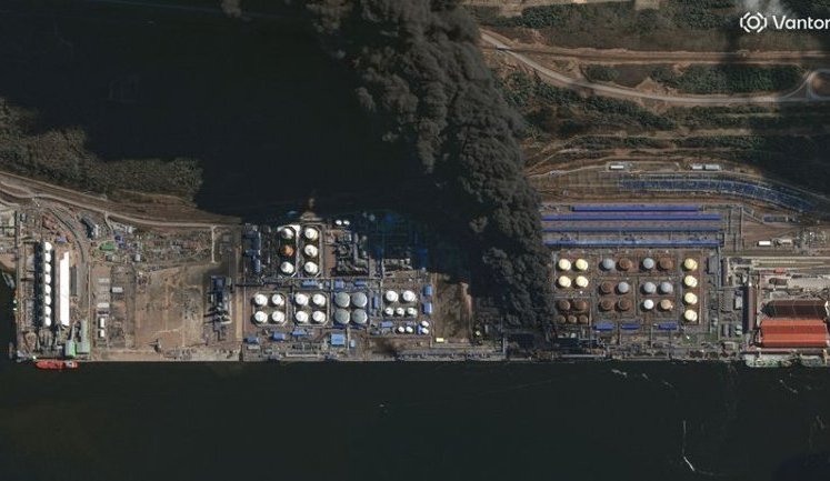 Leningrad region has been under drone attack for seven days: port of Ust-Luga is under fire again