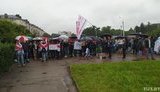 ОМОН вранці розігнав людей біля прохідної Мінського тракторного заводу, деяким працівникам заблокували перепустки. ВІДЕО+ФОТОрепортаж