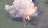 дрон попал в буханку с боеприпасами
