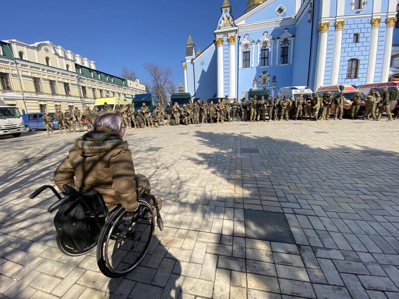 Яна Зінкевич у Михайлівському Золотоверхому соборі