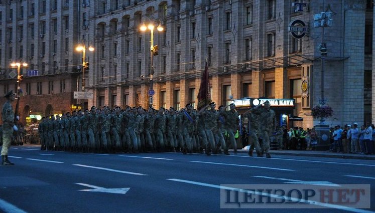 Independence Day military parade rehearsal took place in Kyiv. PHOTOS+VIDEO