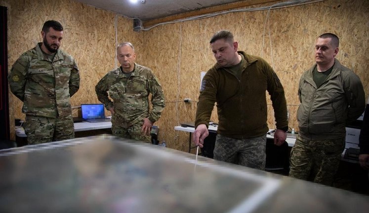 Сирський працював у 2 корпусі НГУ "Хартія": обговорили виконання визначених завдань