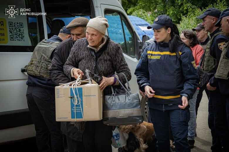 З прикордоння Харківщини евакуювали вже 8,8 тис. людей, - ДСНС