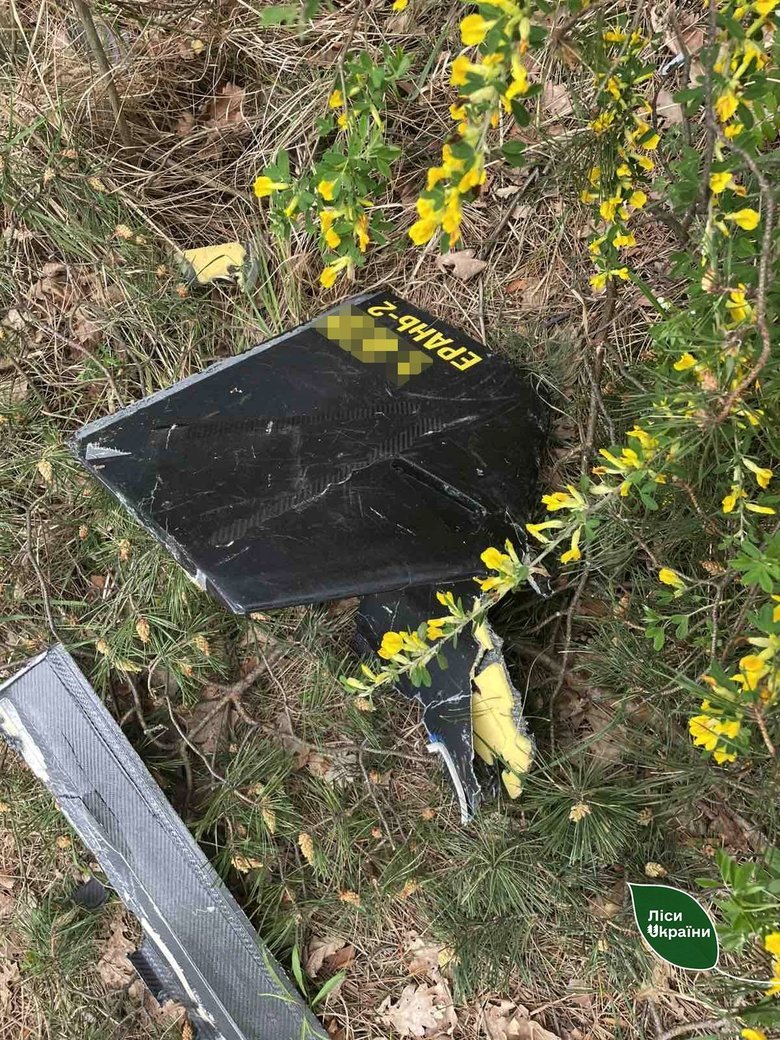 Three forest districts of the Capital Forest Office were affected by a drone and rocket attack