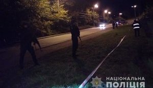 Police officer shot and injured while responding to robbery in downtown Kyiv. PHOTOS