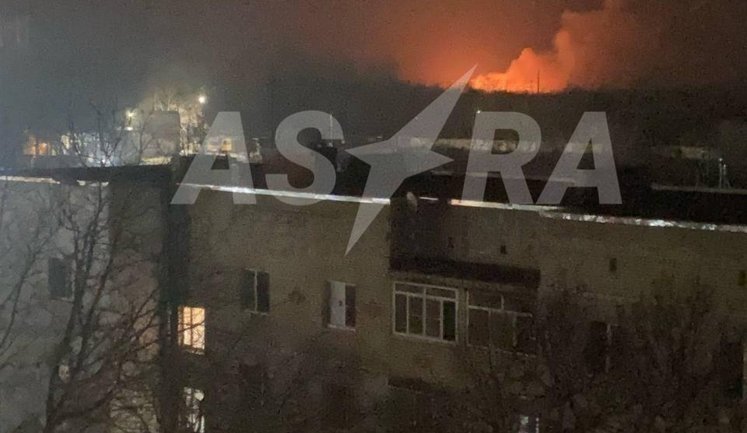 Безпілотники атакували Краснодарський край: горить нафтобаза під Тихорецьком, пошкоджено ЛЕП. ФОТО