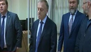 Court arrests former Justice Minister Lavrynovych for two months. PHOTOS