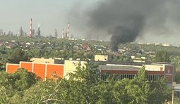 Вибухи і пожежа біля Сизранського НПЗ: що відомо