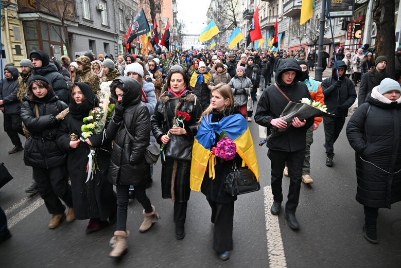 Farewell to warrior and poet Maksym Kryvtsov was held in Kyiv 14
