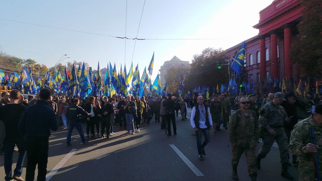 Марш УПА начался в центре Киева 13