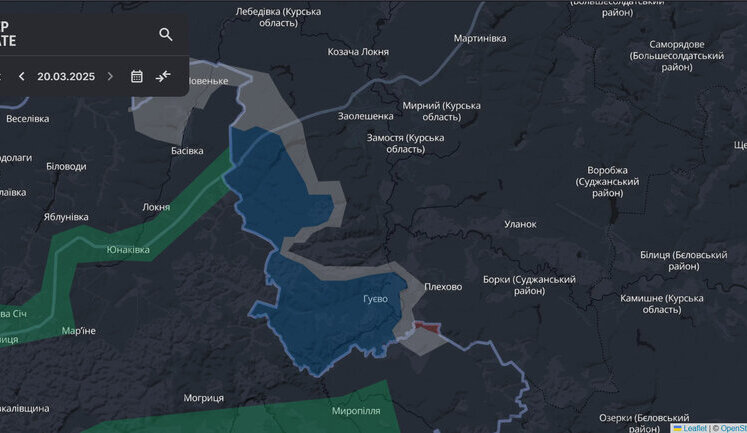 Россияне продвинулись на Курщине и в Донецкой области, - DeepState. КАРТА