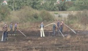 10 га торфяников горят на Львовщине. ВИДЕО