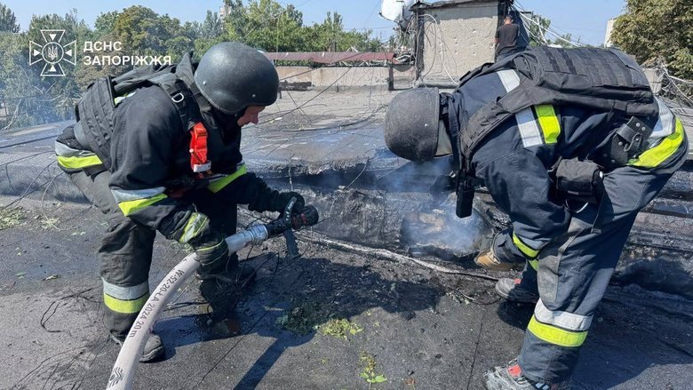 Обстріл Запоріжжя