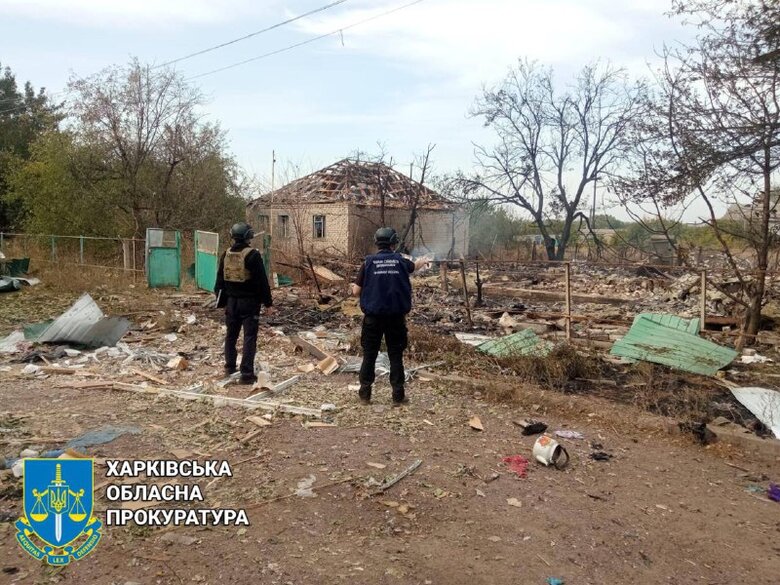 Внаслідок російських обстрілів на Харківщині загинули дві людини, ще один поранений