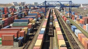 "Укрзализныця" приняла с начала года 4 контейнерных поезда из Китая