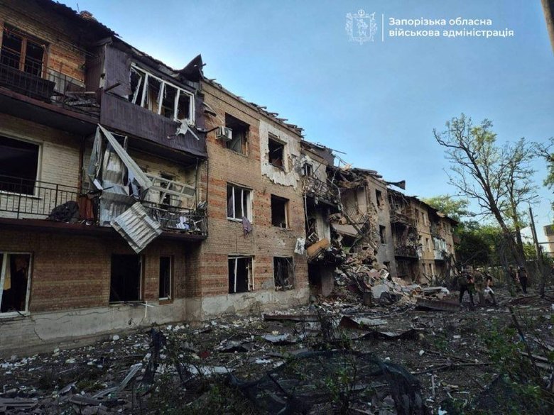 обстріли Запоріжжя