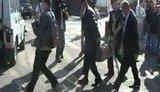 Голых "Femen" милиция не пустила к Платини на НСК "Олимпийский". ВИДЕО.