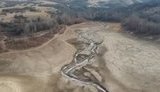 Аянское водохранилище под Симферополем практически высохло. ВИДЕО