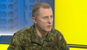 начальник штабу Військово-повітряних сил Естонії, полковник Фреді Кару.