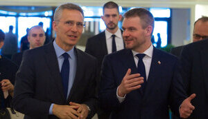 Єнс Столтенберг та Петер Пеллегріні