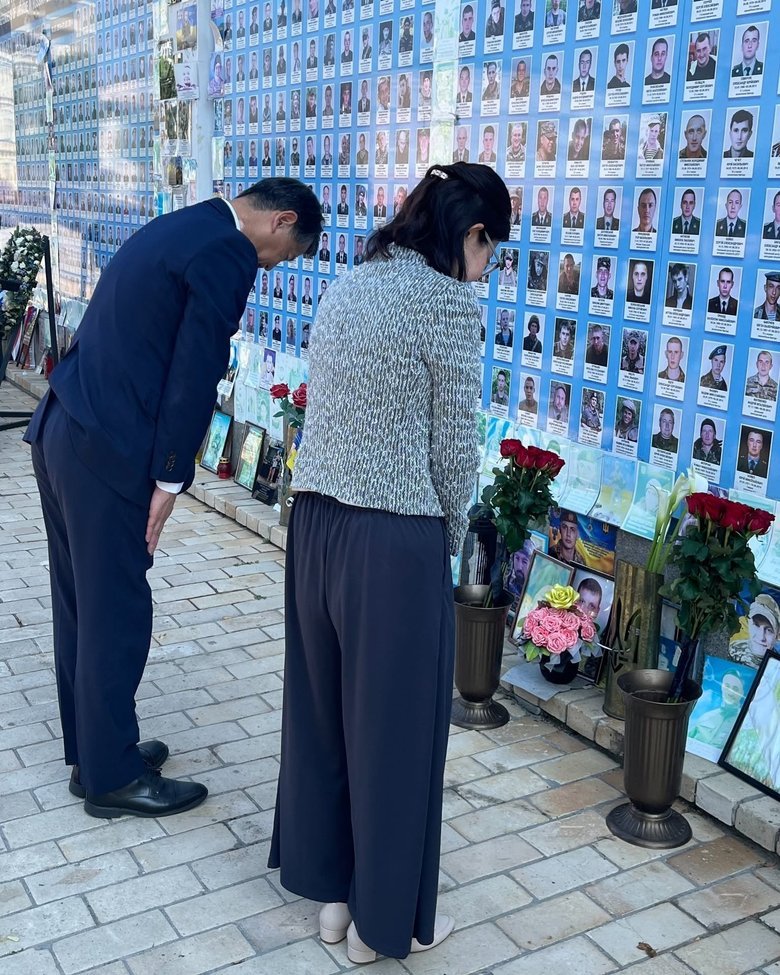 Japanese delegation in Kyiv