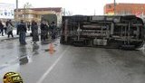 В Киеве и Кировограде столкнулись маршрутки, две перевернулись, есть пострадавшие. Обновлено. ФОТОрепортаж