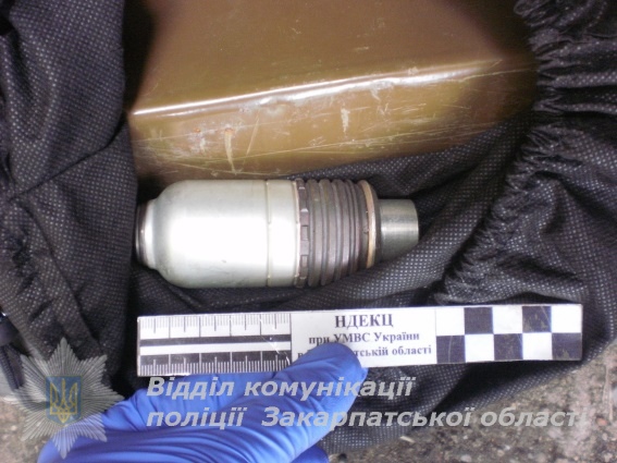 ужгород граната боеприпасы патроны