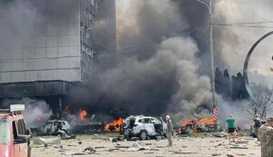 As of 19:40 in Vinnytsia 23 people died, 64 people were hospitalized, 5 victims are in critical condition - State Emergency Service. VIDEO