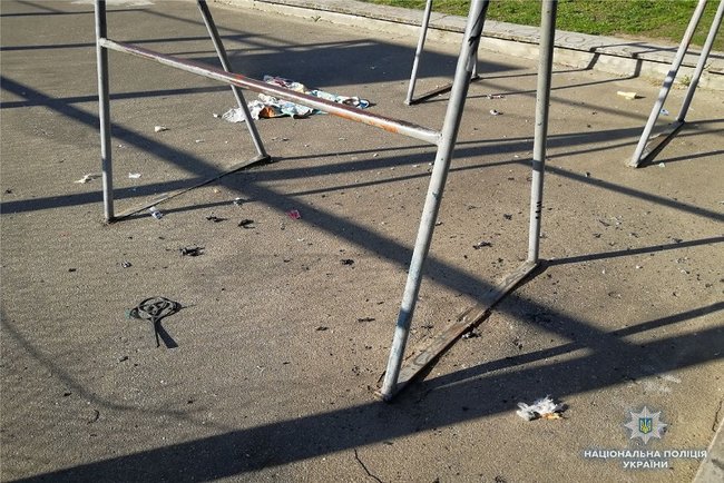 Саморобний пристрій вибухнув у Дніпровському районі Києва, - Нацполіція 02