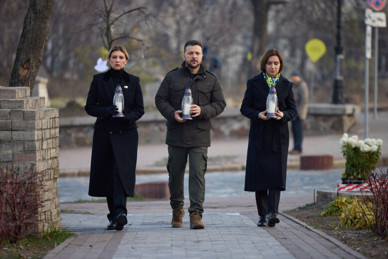 President of Moldova Sandu arrived in Kyiv 01