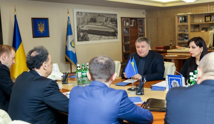 Ukraine’s Interior Minister, EU Ambassador to Ukraine Mingarelli agree to continue cooperation on Interior Ministry reform. PHOTOS