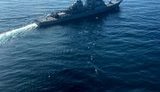 Ракетный катер "Прилуки" провел тренировку типа PASSEX с американским эсминцем и румынским корветом. ФОТОрепортаж