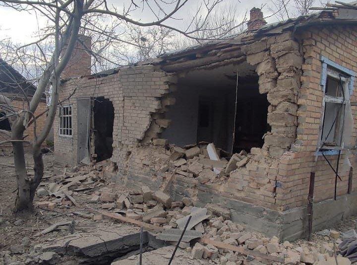 Обстрелы Никопольщины и Синельниковщины 27 марта