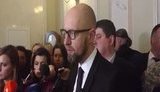 Продовження санкцій і примус РФ відновити цілісність України знову повертаються на порядок денний світу, - Яценюк про ухвалення закону щодо Донбасу. ВIДЕО