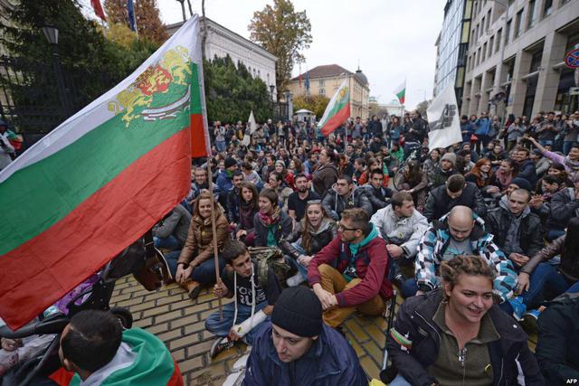 болгария протесты