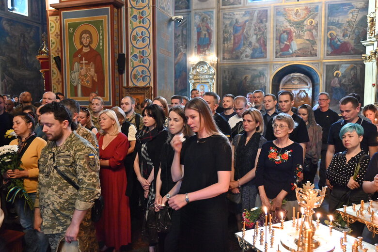 У Києві попрощалися із військовим фотографом Арсеном Федосенком
