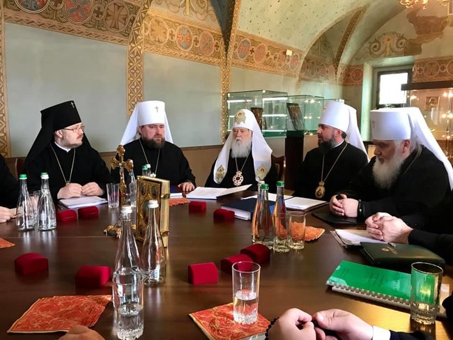 Православна церква України зібралася на Синод у Будинку митрополита в Софії Київській 07