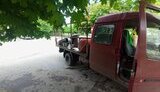 Russian military attacked utility vehicle in Kharkiv region