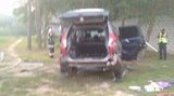 Утром на одной из баз отдыха на Львовщине взорвался внедорожник Mitsubishi Pajero, есть погибший. ФОТО (обновлено)