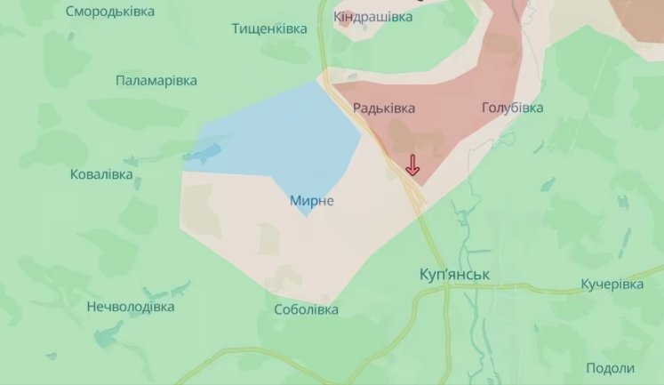 Силы обороны освободили село Мирное недалеко от Купянска, - ОСГВ "Дніпро"