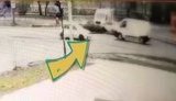 Смертельна ДТП у Новомосковську, внаслідок якої загинула 2-річна дівчинка. ВІДЕО камер спостереження