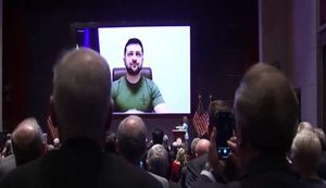 Зеленський - Конгресу США: Нам потрібне закрите небо і оборонні системи ППО. Згадайте Перл-Харбор чи 11 вересня. ВIДЕО