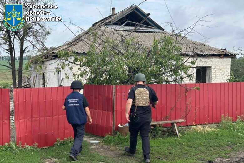Поліція фіксує наслідки обстрілів Харківщини