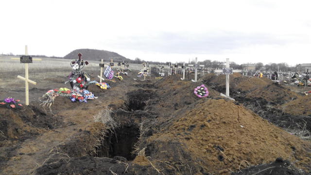 кладбище донецк боевики днр