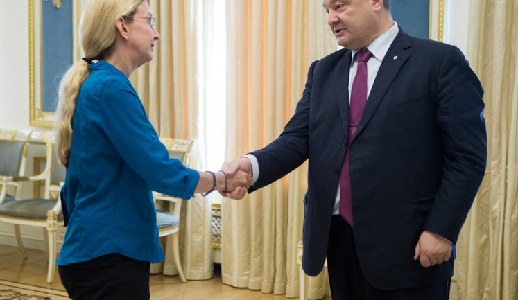 Poroshenko offers volunteer Ulana Suprun post of deputy health minister. PHOTOS