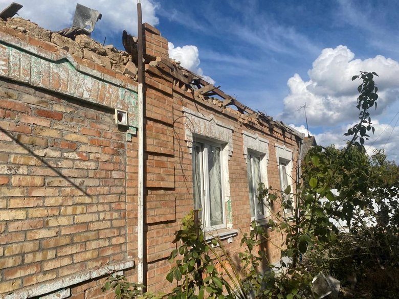 Russian attacks on Dnipropetrovsk region on 9 October