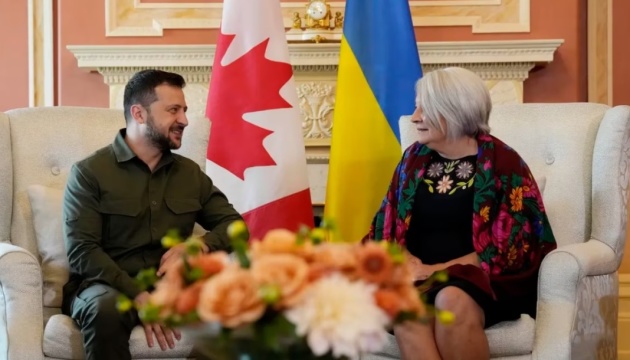 Zelensky met with Canadian Governor General Simon 02