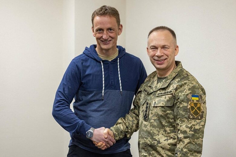 Головнокомандувач ЗСУ Олександр Сирський провів зустріч із норвезьким колегою Ейріком Крістофферсеном